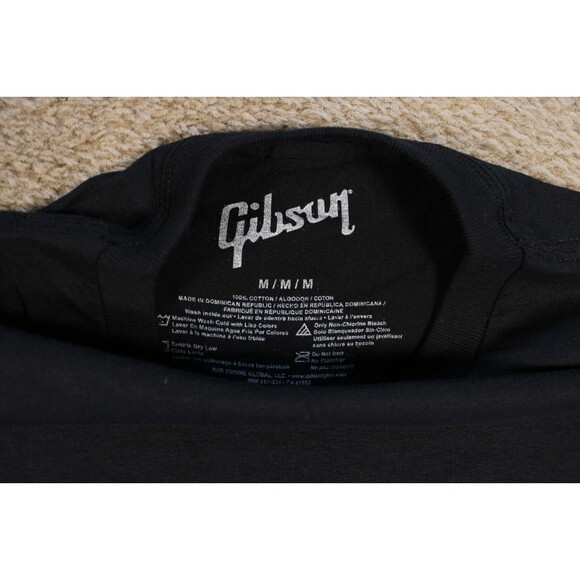 Gibson Epiphone 150th Anniversary Graphic T-Shirt (Medium) Black Cotton Licensed - Picture 5 of 7